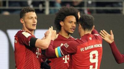 Super sub Sane seals Bayern win, Bundesliga shows Ukraine solidarity