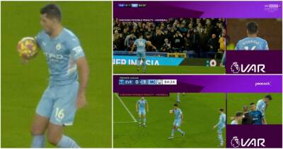 Everton 0-1 Man City: Many fans raging after Rodri 'handball' in Premier League clash