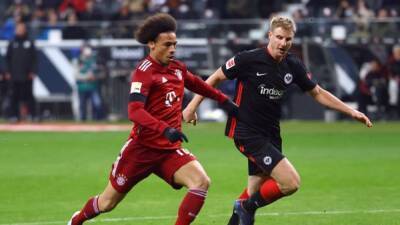 Sane goal hands Bayern win at Frankfurt, sends them nine points clear