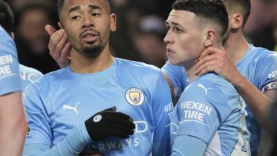Manchester City on track in title hunt after Phil Foden's late goal against Everton