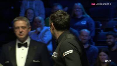 European Masters 2022 - Ronnie O'Sullivan 'not impressed' by crowd noise during semi-final win