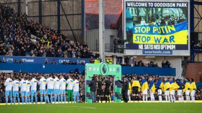 Vladimir Putin - Emocionante homenaje a Ucrania en Goodison Park - en.as.com - Manchester - Abu Dhabi - Yemen