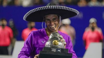 Rafael Nadal continues unbeaten start to season after winning Mexican Open title