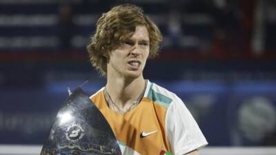 ATP roundup: Andrey Rublev, Rafael Nadal win titles