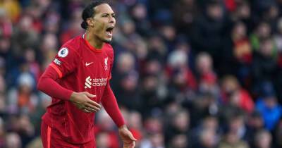 Van Dijk claims he has been ‘taken for granted’ at Liverpool this season