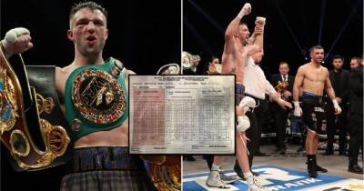 Josh Taylor - Jack Catterall - Howard Foster - Josh Taylor vs Jack Catterall official scorecards - givemesport.com