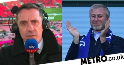 Gary Neville slams ‘cowardly’ Roman Abramovich over Chelsea stewardship statement