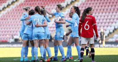 Katie Zelem - Hayley Raso - Caitlin Foord - Ellen White - Manchester City blow away Manchester United in second half to reach FA Cup quarter-finals - msn.com - Manchester