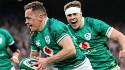 Six Nations: Ireland stroll past 12-man Italy with easy 57-6 win - bbc.com - Italy - Ireland -  Paris -  Dublin