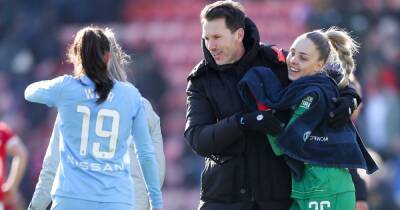 What Man City boss Gareth Taylor said at half-time to inspire 10-minute comeback vs Man United Women