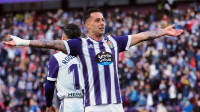 REAL VALLADOLID 5 - AMOREBIETA 1 | Sergio León guía la goleada pucelana con un triplete - en.as.com -  Santamaría