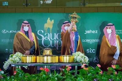 Crown prince patronizes 3rd Saudi Cup race ceremony