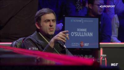‘Either I go or he goes’ – Ronnie O’Sullivan threatens to quit amid photographer row in European Masters final - eurosport.com