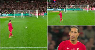 Virgil van Dijk vs Kepa Arrizabalaga: Liverpool star’s penalty was so cold