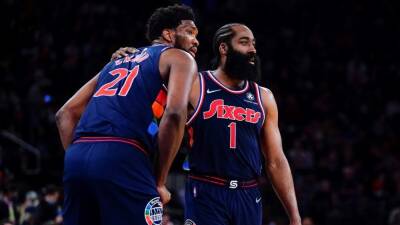 'Unstoppable' duo of Joel Embiid, James Harden use bevy of free throws to roll New York Knicks