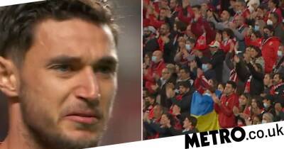 Benfica and Ukraine star Roman Yaremchuk reduced to tears during match thanks to crowd support