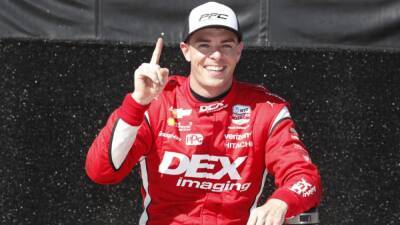 Scott Maclaughlin - Scott McLaughlin secures maiden IndyCar victory after Supercars switch - 7news.com.au - Usa - Australia - Florida - New Zealand - state Mississippi