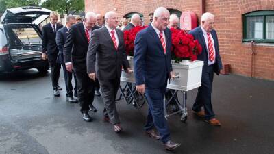 Rugby league Immortal Johnny Raper farewelled at state funeral in Sydney