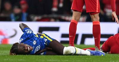 'I don't get it!' - Chalobah questions referee after receiving stitches for Keita tackle in Carabao Cup final