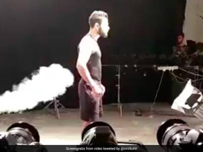 Watch: Virat Kohli Shares Sneak Peek From Stylish Behind-The-Scenes Video On Twitter