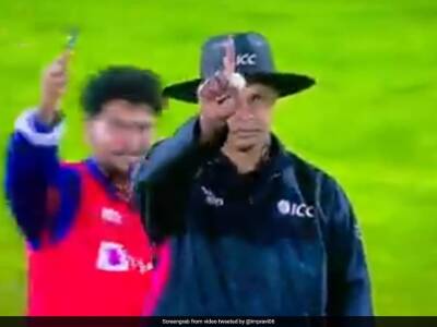Watch: Mohammed Siraj, Kuldeep Yadav Pull Hilarious Prank On Umpire During 2nd T20I In Dharamsala