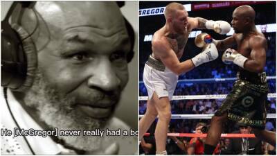 Mike Tyson - Floyd Mayweather - Conor Macgregor - Manny Pacquiao - Floyd Mayweather vs Conor McGregor: Mike Tyson's perfect reaction - givemesport.com - Usa - county Floyd