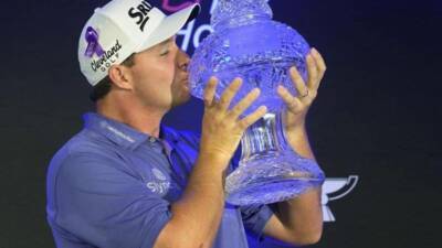 Straka rallies for first PGA Tour victory