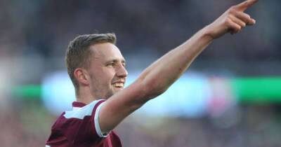 Tomas Soucek dedicates his latest West Ham goal to a special visitor at the London Stadium