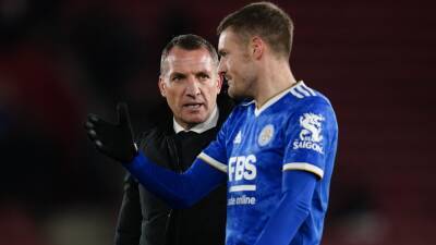 Jamie Vardy return ‘a huge boost’ for Leicester, says Brendan Rodgers