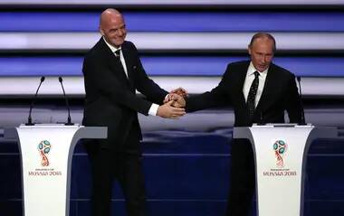 Vladimir Putin - FIFA Announce Russia National Teams Will Be Suspended From Competition Until Further Notice - sportbible.com - Russia - Sweden - Qatar - Ukraine - Czech Republic - Poland