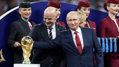 Russia expelled from World Cup as FIFA and UEFA hand down bans