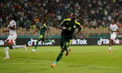 Edmond Tapsoba - Sadio Mané seals Senegal’s passage to Afcon final as Burkina Faso blown away - theguardian.com - Zimbabwe - Egypt - Ethiopia - Cameroon - Senegal - Burkina Faso