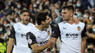 Resumen del Valencia 2 - Cádiz 1: cuartos de Copa del Rey 2021/22