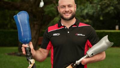 Paralympian's hopes raised by prosthetic leg find at beach where he lost one. Problem is, it wasn't his - abc.net.au