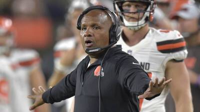 Brian Flores - Jimmy Haslam - Browns refute tanking claims by former coach Hue Jackson - foxnews.com - county Eagle - county Brown - county Cleveland