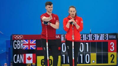 Bruce Mouat - Jennifer Dodds - Great Britain’s mixed curling duo add to strong start with 6-4 win over Canada - bt.com - Britain - Sweden - Switzerland - Canada - Beijing