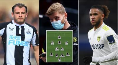Timo Werner - Tim Krul - Roy Hodgson - Mads Roerslev - Premier League: The worst XI of the season so far based on stats - givemesport.com - Manchester -  Norwich -  Newcastle - Nigeria