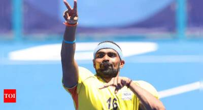 PR Sreejesh becomes second Indian to win World Games Athlete of the Year Award - timesofindia.indiatimes.com - Spain - Italy -  Tokyo - India