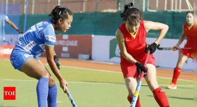 On debut, India drub China 7-1 in Women's FIH Pro League - timesofindia.indiatimes.com - China - India