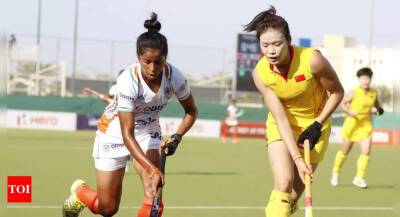 India beat China in back-to-back matches in women's FIH Pro League, win second game 2-1 - timesofindia.indiatimes.com - China - India