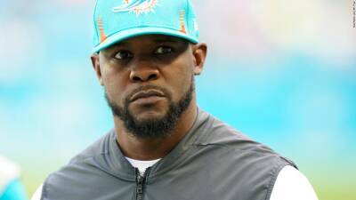 Former Miami Dolphins coach Brian Flores describes being offered money to lose games