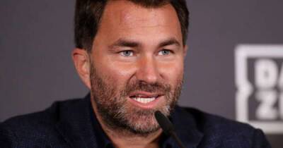 Andy Murray - Eddie Hearn - Frank Warren - Eddie Hearn reacts to losing Tyson Fury vs Dillian Whyte purse bid - msn.com - Australia