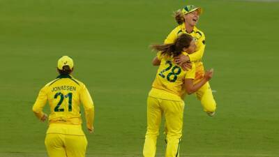 Australia retains the Women's Ashes with victory in first ODI making it impossible for England to win series
