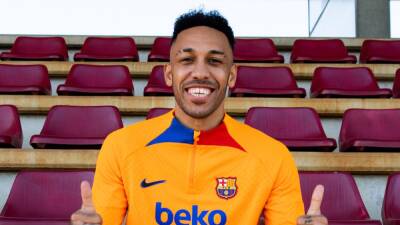 Presentación de Aubameyang con el Barcelona, en directo | Última hora y reacciones - en.as.com