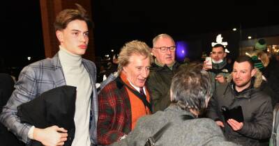 Joe Hart - Rod Stewart - Eddie Easson - Stephen Mulhern - Rod Stewart goads Rangers fans in bumper Hotline as Celtic diehard roars 'you ain't laughing now' - dailyrecord.co.uk - Australia - Japan