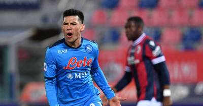 Toby Davis - Luciano Spalletti - Soccer-Napoli winger Lozano dislocates shoulder on Mexico duty - msn.com - Italy - Mexico - Panama -  Rome