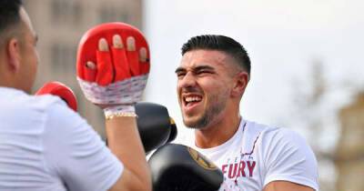 Jake Paul - Tyson Fury - Tyron Woodley - Tommy Fury - Tommy Fury suffers blow as Jake Paul gives next fight date - msn.com - Manchester - Usa