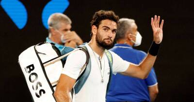 Tennis-Berrettini left out of Italy's Davis Cup squad to face Slovakia