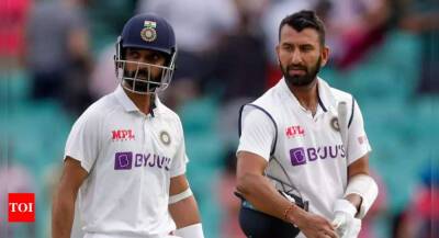 Sourav Ganguly - With Sri Lanka Tests pushed back to March, Cheteshwar Pujara-Ajinkya Rahane set to get Ranji Trophy lifeline - timesofindia.indiatimes.com - India - Sri Lanka -  Ahmedabad -  Mumbai