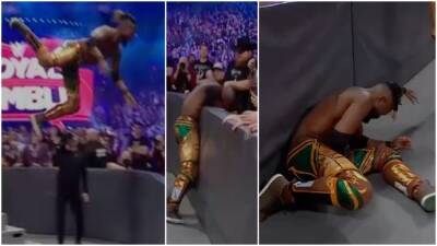 Royal Rumble - Kevin Owens - WWE Royal Rumble: Kofi Kingston comments on risky botched elimination spot - givemesport.com -  Kingston